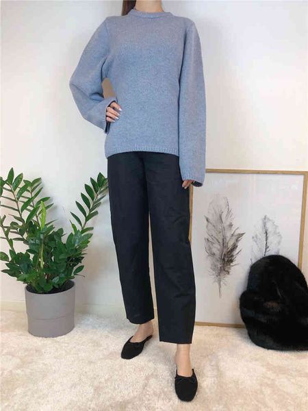 women's sweaters knitted sweater o-neck long-sleeved loose wool ladies knitwear three colors pullover clothes fashion vjq7, White;black
women's sweaters knitted sweater o-neck long-sleeved loose wool ladies knitwear three colors pullover clothes fashion vjq7, White;black