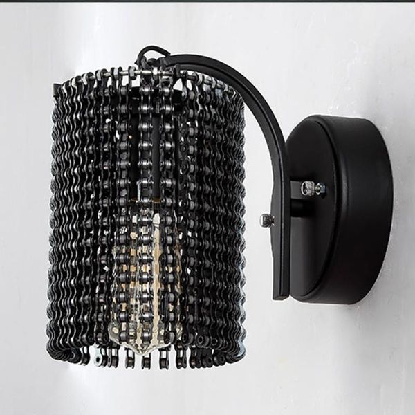 wall lamp black bicycle chain metal lights modern base lighting sconces lamparas de pared
wall lamp black bicycle chain metal lights modern base lighting sconces lamparas de pared