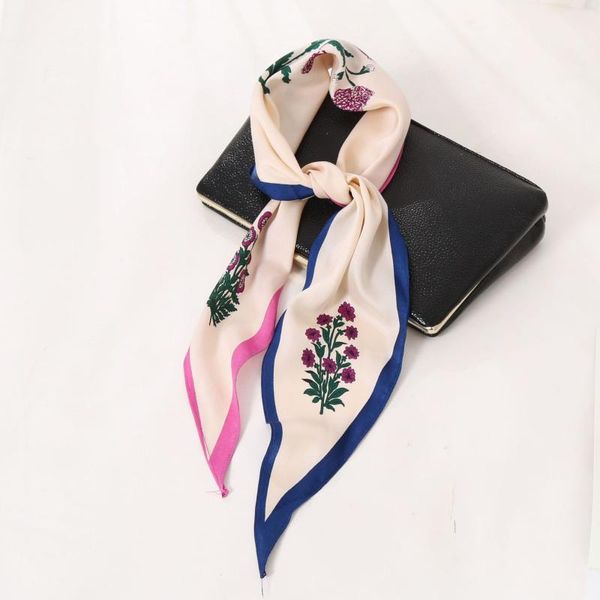 scarves personalized diamond small silk scarf twill satin women's bouquet sunscreen multi-functional one batch, Blue;gray
scarves personalized diamond small silk scarf twill satin women's bouquet sunscreen multi-functional one batch, Blue;gray