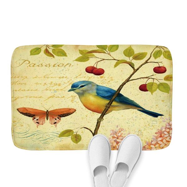 cushion/decorative pillow fresh flower footprint floor mats for living rooms non-slip flannel bath mat bird butterfly rugs doormat shower ca
cushion/decorative pillow fresh flower footprint floor mats for living rooms non-slip flannel bath mat bird butterfly rugs doormat shower ca