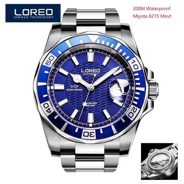 miyota 8215 movt sapphire crystal dial mens watch 200m waterproof automatic watches men mechanical tob wristwatch wristwatches, Slivery;brown
miyota 8215 movt sapphire crystal dial mens watch 200m waterproof automatic watches men mechanical tob wristwatch wristwatches, Slivery;brown