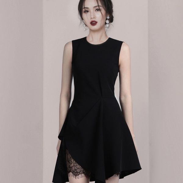 summer women office dress elegant workwear slit prom party solid button beading embellished irregular 210525, Black;gray
summer women office dress elegant workwear slit prom party solid button beading embellished irregular 210525, Black;gray