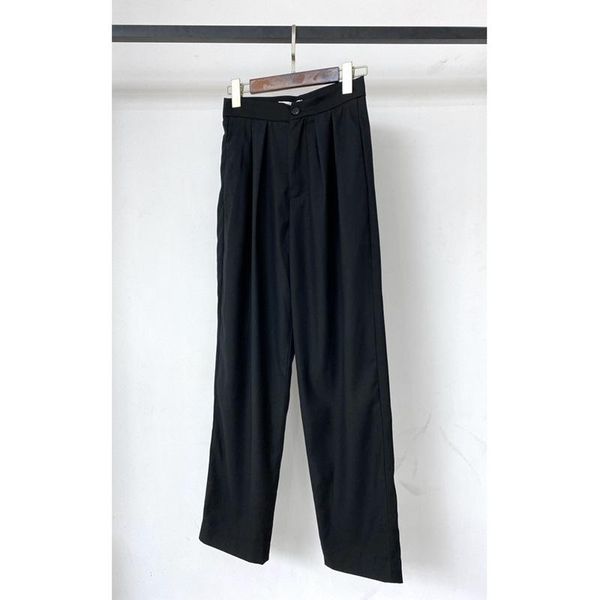 women's pants & capris women black long fashion high waist loose straight office lady simple trousers 2021 autumn, Black;white
women's pants & capris women black long fashion high waist loose straight office lady simple trousers 2021 autumn, Black;white