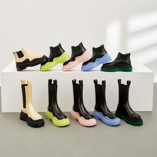 winter shoes women chunky heel chelsea boots pu leather waterproof nonslip snow boots for womans platform boots brand designer, Black
winter shoes women chunky heel chelsea boots pu leather waterproof nonslip snow boots for womans platform boots brand designer, Black