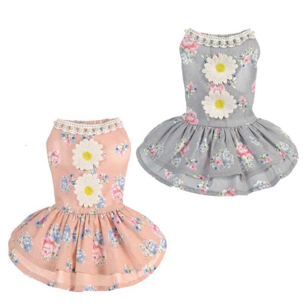 leisure pet spring and summer small daisy pengpeng sunflower skirt dog clothing
leisure pet spring and summer small daisy pengpeng sunflower skirt dog clothing