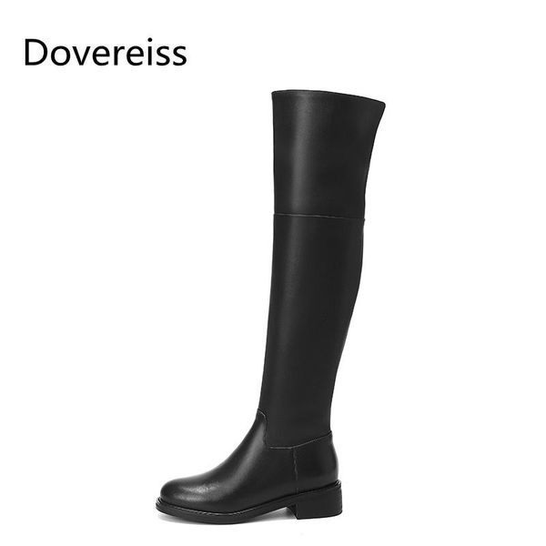 boots dovereiss fashion women's shoes winter elegant round toe flats zipper over the knee concise mature 33-45, Black
boots dovereiss fashion women's shoes winter elegant round toe flats zipper over the knee concise mature 33-45, Black