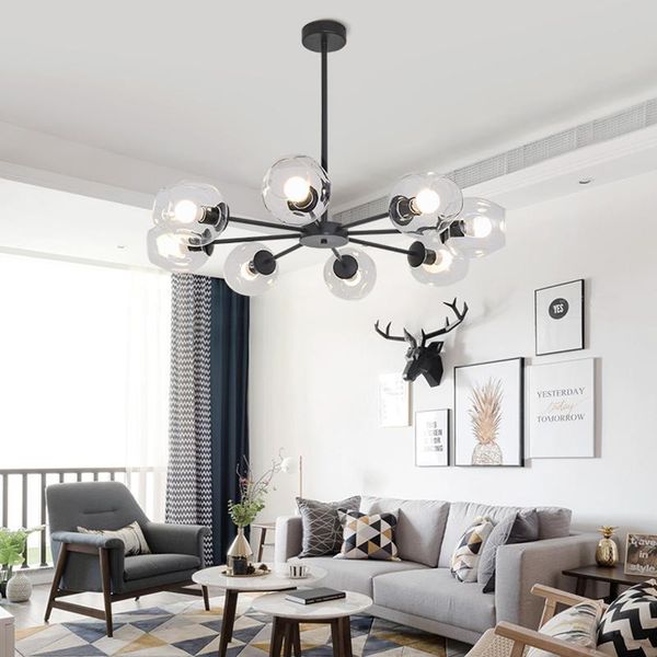 chandeliers nordic led chandelier lighting for dining room modern loft glass hanging lamp indoor decor living bedroom
chandeliers nordic led chandelier lighting for dining room modern loft glass hanging lamp indoor decor living bedroom