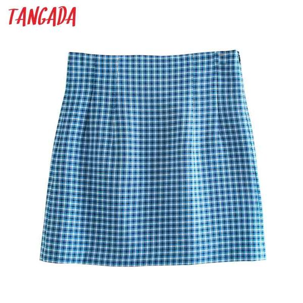 women blue plaid print skirts faldas mujer zipper french style female mini skirt je65 210416, Black
women blue plaid print skirts faldas mujer zipper french style female mini skirt je65 210416, Black