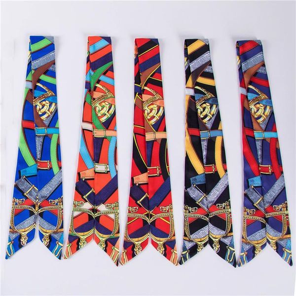 summer style women's silk scarf, tie bag handle ribbon, ladies headscarf c28 scarves, Blue;gray
summer style women's silk scarf, tie bag handle ribbon, ladies headscarf c28 scarves, Blue;gray