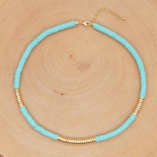 chokers go2boho beaded necklace for women 6mm heishi disc beads choker necklaces polymer clay gold plated stainless steel chain, Golden;silver
chokers go2boho beaded necklace for women 6mm heishi disc beads choker necklaces polymer clay gold plated stainless steel chain, Golden;silver