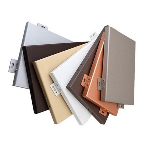 custom aluminum curtain wall design metal facade panels