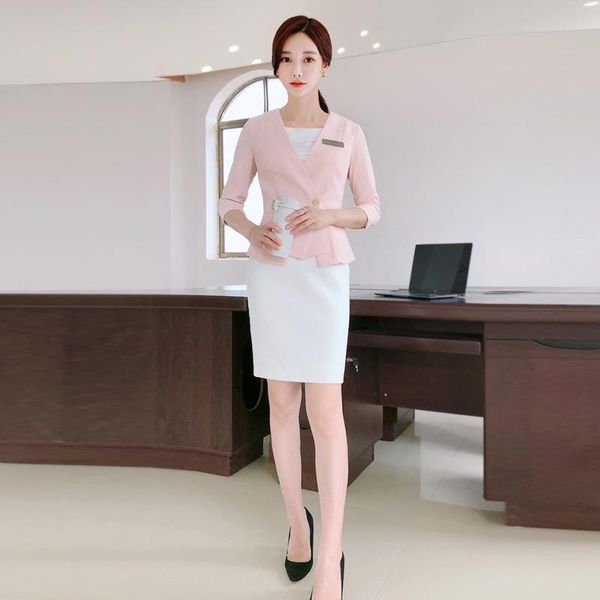 women's two piece pants office lady summer elegant working uniform suits buiness women workwear 2 pieces sets female wear business, White
women's two piece pants office lady summer elegant working uniform suits buiness women workwear 2 pieces sets female wear business, White