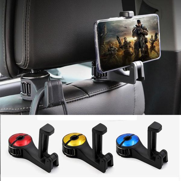 car organizer 2 in 1 vehicle back seat headrests hooks with mobile phone holder universal 360° rotation accessories
car organizer 2 in 1 vehicle back seat headrests hooks with mobile phone holder universal 360° rotation accessories