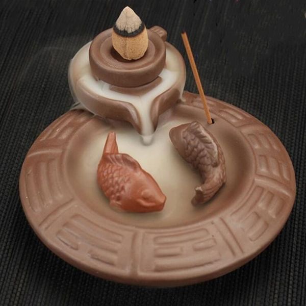 fragrance lamps backflow incense burner ceramic stick holder censer for home office living room teahouse
fragrance lamps backflow incense burner ceramic stick holder censer for home office living room teahouse