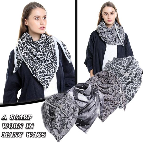 scarves fashion winter women printing button soft wrap casual warm shawls bib, Blue;gray
scarves fashion winter women printing button soft wrap casual warm shawls bib, Blue;gray