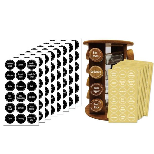 wall stickers 144pcs preprinted chalkboard spice labels sticker talented kitchen round water resistant write-on jar label
wall stickers 144pcs preprinted chalkboard spice labels sticker talented kitchen round water resistant write-on jar label