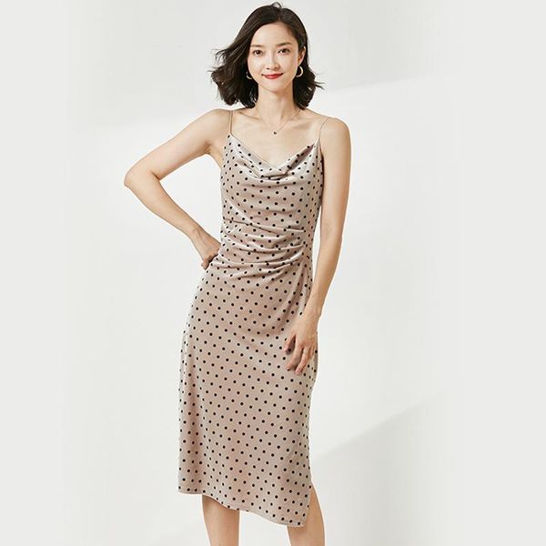 casual dresses women spaghetti strap dress split velvet polka dot slim french high waist retro suspender mid length, Black;gray
casual dresses women spaghetti strap dress split velvet polka dot slim french high waist retro suspender mid length, Black;gray