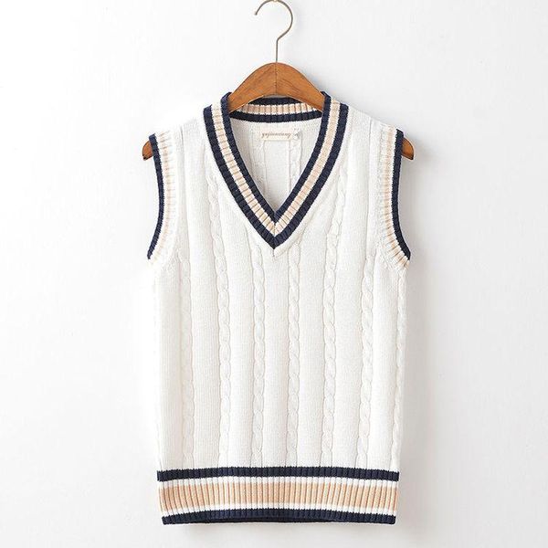 men's vests sweater vest men autumn winter oversized velvet v-neck striped oversize mens couples preppy style students ulzzang harajuku, Black;white
men's vests sweater vest men autumn winter oversized velvet v-neck striped oversize mens couples preppy style students ulzzang harajuku, Black;white