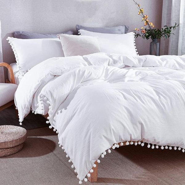 white nordic duvet cover set bedclothes king size bedspread quilt twin bedding bed linens polyester sets
white nordic duvet cover set bedclothes king size bedspread quilt twin bedding bed linens polyester sets