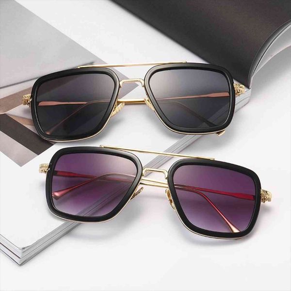 tony stark ion man square sunglasses trendy punk sun glasses for men vintage metal frame retro shades gradient eyeglasses, White;black
tony stark ion man square sunglasses trendy punk sun glasses for men vintage metal frame retro shades gradient eyeglasses, White;black