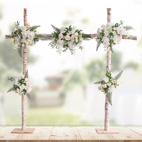 wedding simulation flower background wall white birch arch arrangement stage t platform cabinet decoration decorative flowers & wreaths
wedding simulation flower background wall white birch arch arrangement stage t platform cabinet decoration decorative flowers & wreaths
