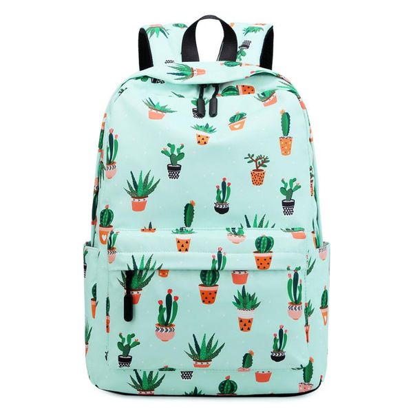 school bags for teenage girls backpack women waterproof cute green cactus printing book bag female bagpack schoolbag
school bags for teenage girls backpack women waterproof cute green cactus printing book bag female bagpack schoolbag