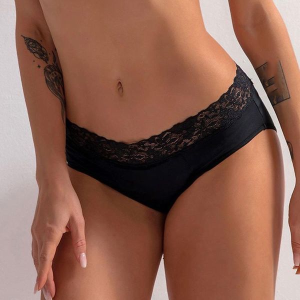 summer leak proof women's menstrual panties period breathable fashion lace lingerie physiological underpants female briefs, Black;pink
summer leak proof women's menstrual panties period breathable fashion lace lingerie physiological underpants female briefs, Black;pink