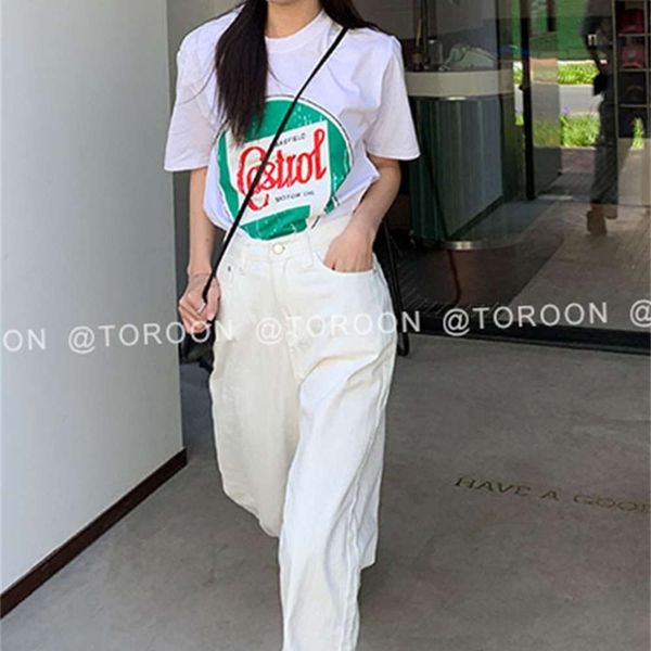toroon white tea qinghuan thin vertical stripe women's summer high waist, and loose, Blue
toroon white tea qinghuan thin vertical stripe women's summer high waist, and loose, Blue