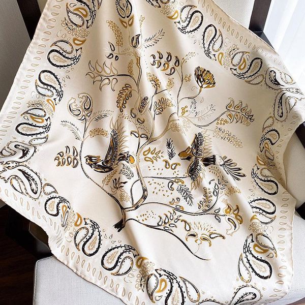 scarves classic fashion flower fortune tree bird printing pattern hand stitch twill silk 90 large square scarf decorative shawl gift, Blue;gray
scarves classic fashion flower fortune tree bird printing pattern hand stitch twill silk 90 large square scarf decorative shawl gift, Blue;gray