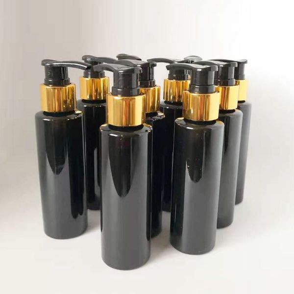 storage bottles & jars 24ps/lot lotion bottle 100ml black shampoo pet for gel with gold silver dispenser cosmetic container
storage bottles & jars 24ps/lot lotion bottle 100ml black shampoo pet for gel with gold silver dispenser cosmetic container