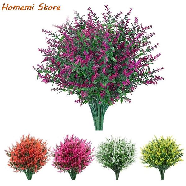decorative flowers & wreaths artificial lavender plastic fake plants uv resistant home in/outdoor wedding garden decoration
decorative flowers & wreaths artificial lavender plastic fake plants uv resistant home in/outdoor wedding garden decoration