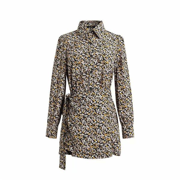 Designer Shirt Dresses Fashion Bind Panelled Irregular Hem Womens Designer Shirt Dresses Casual Females Clothing Floral Print Womens, As picture
Designer Shirt Dresses Fashion Bind Panelled Irregular Hem Womens Designer Shirt Dresses Casual Females Clothing Floral Print Womens, As picture
