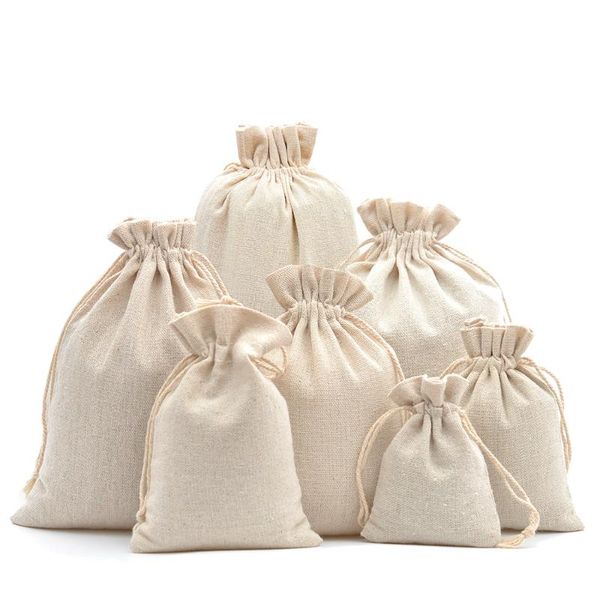 gift wrap 10/50pcs multi size reusable cotton drawstring bags jewelry packaging wedding party decoration drawable bag pouch
gift wrap 10/50pcs multi size reusable cotton drawstring bags jewelry packaging wedding party decoration drawable bag pouch