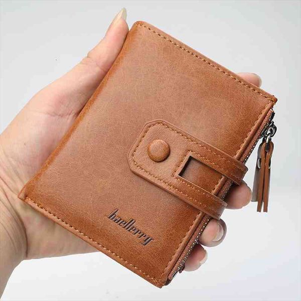 baellerry men wallets leather double zipper card holder short male purse coin pocket vintage brand high quailty wa, Red;black
baellerry men wallets leather double zipper card holder short male purse coin pocket vintage brand high quailty wa, Red;black