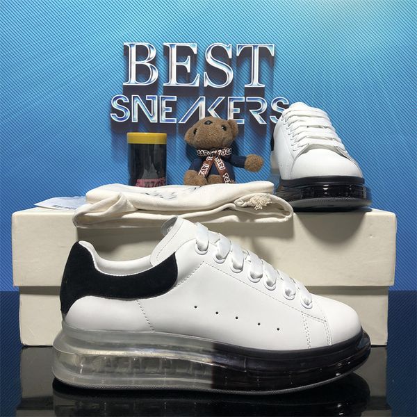 desinger shoes fashion mens women shoe leather lace up platform oversized sole sneakers white black casual trainers with box
desinger shoes fashion mens women shoe leather lace up platform oversized sole sneakers white black casual trainers with box
