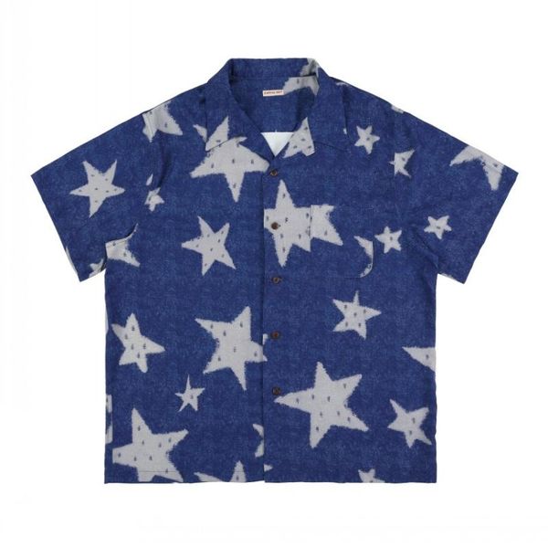 men's casual shirts men women quality vintage star pattern hawaiian shirt fashion tees blue kapital, White;black
men's casual shirts men women quality vintage star pattern hawaiian shirt fashion tees blue kapital, White;black