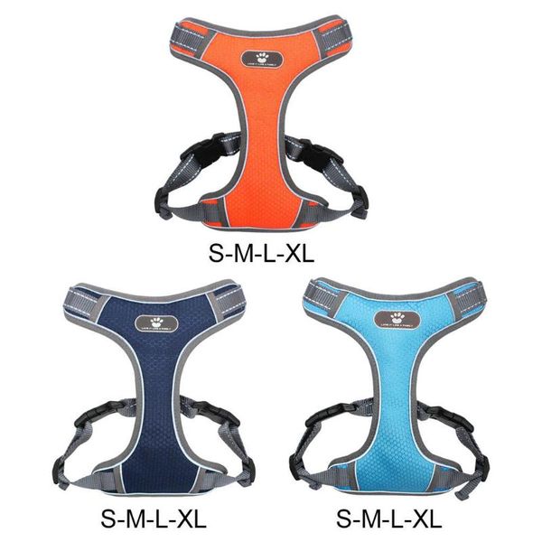 dog collars & leashes reflective harness vest no pull puppy dogs cats adjustable mesh pet for small medium large
dog collars & leashes reflective harness vest no pull puppy dogs cats adjustable mesh pet for small medium large