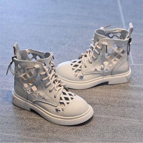 boots summer girls fashion hollow out genuine leather ankle shoes for teens soft breathable comfortable kids, Black;grey
boots summer girls fashion hollow out genuine leather ankle shoes for teens soft breathable comfortable kids, Black;grey
