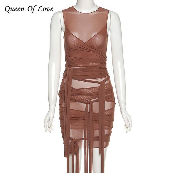 casual dresses 2021 summer streetwear sleeveless ruched mesh mini dress women sheer see through lace up bodycon club party, Black;gray
casual dresses 2021 summer streetwear sleeveless ruched mesh mini dress women sheer see through lace up bodycon club party, Black;gray