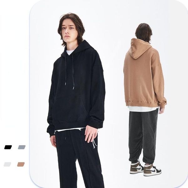 men's hoodies & sweatshirts men 2021 spring autumn hooded pure cotton loose couple tide brand men's long-sleeved sweatshirt, Black
men's hoodies & sweatshirts men 2021 spring autumn hooded pure cotton loose couple tide brand men's long-sleeved sweatshirt, Black
