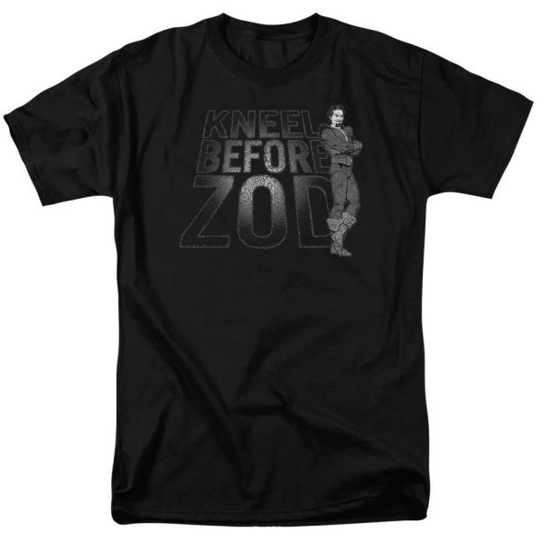 Superman - Kneel Zod T-Shirt DC Comics Sizes S-3X NEW, White;black