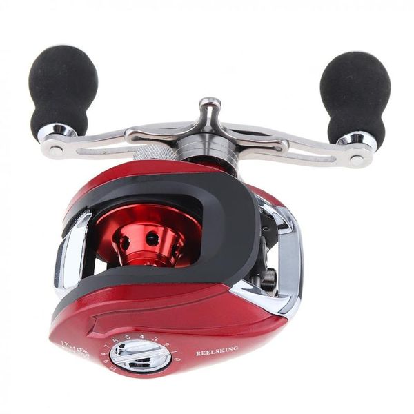 baitcasting reels 17+1bb 6.3:1 gear ratio fishing bait casting reel braking force 8kg / 17.6lb with right left hand optional
baitcasting reels 17+1bb 6.3:1 gear ratio fishing bait casting reel braking force 8kg / 17.6lb with right left hand optional