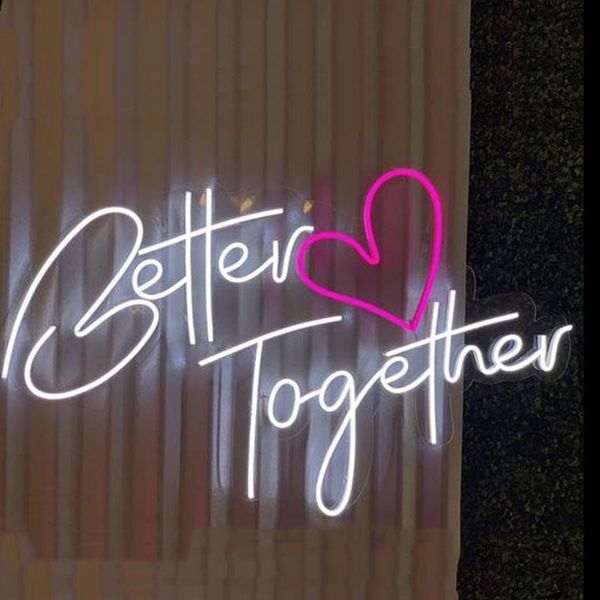 other event & party supplies better together heart flex led custom neon sign light ins wall decor 12v 3d waterproof outdoor wedding marriage
other event & party supplies better together heart flex led custom neon sign light ins wall decor 12v 3d waterproof outdoor wedding marriage