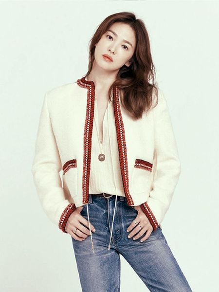 elegance timeless wool mohair woven braid tweed jacket handmade contrast fringe knit open-front boxy cropped formal outerwear women's, Black;brown
elegance timeless wool mohair woven braid tweed jacket handmade contrast fringe knit open-front boxy cropped formal outerwear women's, Black;brown