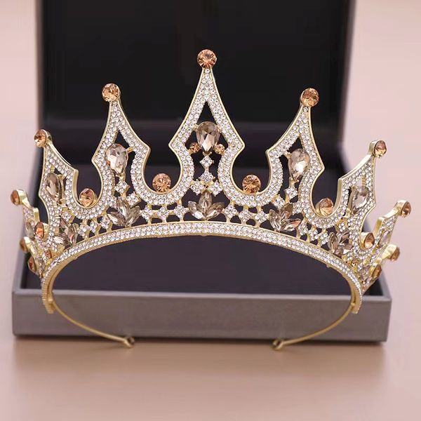 wedding dress accessories bridal headpieces fashion hair accessories designer diamond-studded princess crown birthday party banquet show hol, Silver
wedding dress accessories bridal headpieces fashion hair accessories designer diamond-studded princess crown birthday party banquet show hol, Silver