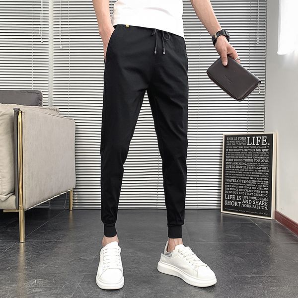 styles summer men casual harem pants brand korean slim fit joggers pants men solid all match streetwear trousers men 36-28 tr, Black
styles summer men casual harem pants brand korean slim fit joggers pants men solid all match streetwear trousers men 36-28 tr, Black