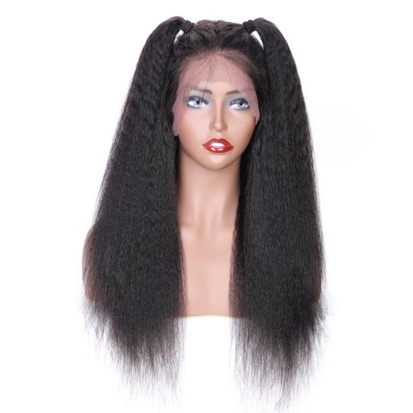 lace wigs 8-34 inch 13x4 front human hair pre plucked brazilian kinky straight remy for black women, Black;brown
lace wigs 8-34 inch 13x4 front human hair pre plucked brazilian kinky straight remy for black women, Black;brown