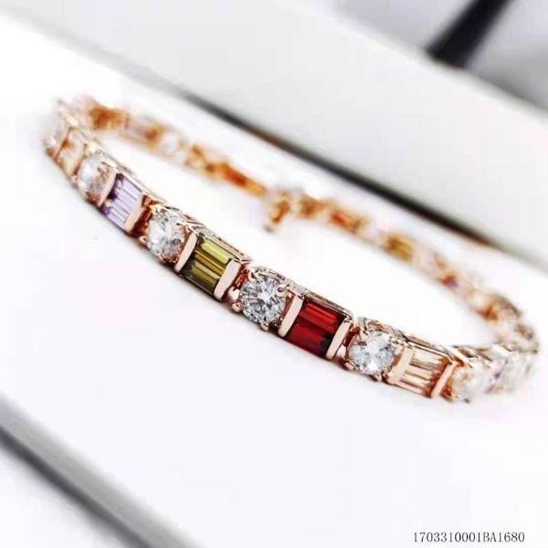 charm bracelets genuine italina brand 18k gold zircon colourful geometry crystal bohemia bracelet for women 2021 trendy jewelry, Golden;silver
charm bracelets genuine italina brand 18k gold zircon colourful geometry crystal bohemia bracelet for women 2021 trendy jewelry, Golden;silver