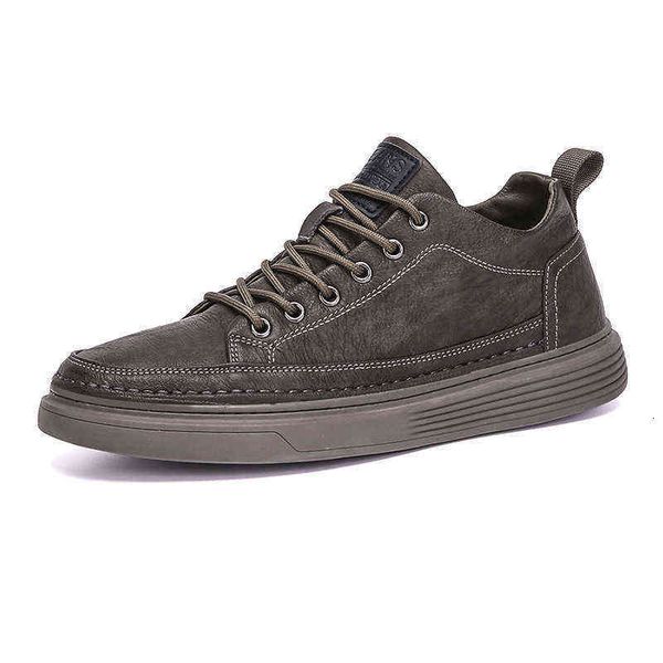 2021 flat sho black small leather versatile men's low sports casual brown four seasons
2021 flat sho black small leather versatile men's low sports casual brown four seasons