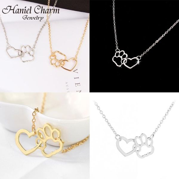 pendant necklaces 2021 hollow pet footprint cute animal dog cat love heart necklace for women girls jewelry, Silver
pendant necklaces 2021 hollow pet footprint cute animal dog cat love heart necklace for women girls jewelry, Silver